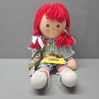 Wendy s 1985 Rag Doll Plush Employee Uniform Pins Advertising Vintage