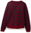 Disney Mickey Mouse Icon Holiday Plaid Sweater Her Universe Ladies Size S Nwt