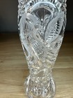 Hofbauer Byrdes Vintage Crystal Salt   Pepper Shakers West Germany 7 Elegant Vtg