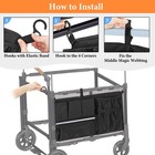 Stroller Wagon Cargo Net Accessories Organizer Compatible With Wonderfold