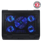Laptop Cooling Stand With 5 Led Cooling Fans   Dual Usb Ports