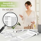 2-10 Rolls A4 Thermal Printer Paper 8 5x11   For M08f M832 M834 Portable Printer