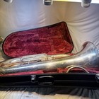 Yamaha Ybb-201m Silver 3 Valve Tuba Serial Number  101538