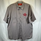 Dickies Work Shirt Button Seattle Pike Place Brewing Pub Craft Beer 90s Mens 2xl