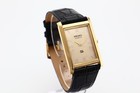 Vintage Seiko Slim Tank Quartz Men s Watch  Gentleman   s Choice - Free Shipping