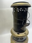 Unbranded Vtg  Oil Kerosene Parlor Cabin Heater Painted Black Gn Enamel
