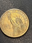 2007-d  1 John Adams Presidential Dollar Rare Golden Coin