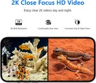 3mp 2k Aquarium   Terrarium Pet Camera With Light For Fish Or Reptile Pet