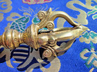 6  Tibetan Buddhist Hand Forged Bronze  Vajra Dorje Paperweight Nepal