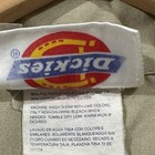 Dickies Pants Unisex 44 Beige Tan Basic Cotton Overall Short Sleeve