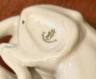 Vintage Mid Century Nymphenburg Porcelain Greyhound Whippet Dog Figurine 9 5   l