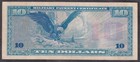 Last Vietnam Military Mpc 692  10 Native American   Eagle - Triple 0007 Serial
