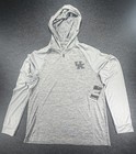 New Colosseum Men   s M University Of Kentucky 1 4 Zip Gray Shirt Ncaa Football