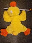 Dandee Plush Duck Platypus 30  Stuffed Yellow Floppy Pillow Dan Dee