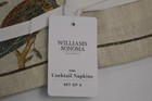 Williams Sonoma The Owl Collection Cocktail Napkins Set Of 4 Nwt New Fall