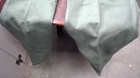 Vintage Us Army Military Utility Trousers Pants Size 28x28 Usa Made Olive