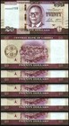 Liberia 20 Dollars 2024  Unc  10 Pcs Lot  Consecutive  P-new