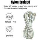 For Iphone 13 12 11 Xs Xr 8 7 6 Usb Fast Charger Cable Charging Data Cord 10ft