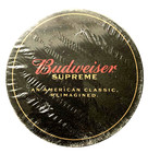  new  Budweiser - Supreme - American Lager - Sleeve Of 125 Beer Coasters - 2022
