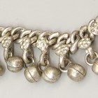 10 5 Inch Silver Tone Anklet Jingle Bell Tribal Gypsy By Ljm Vintage Bells 40g