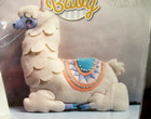 New Bucilla Llama Baby Felt Pillow Felt Applique Embroidery Kit  47889e