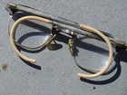 Vtg Sc Usa 12k Gold Filled Gf Eyeglasses Glasses W Damage