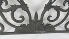 Antique Heavy Cast Iron Metal Decorative Window Grate 15  X 33  X 3 8  Thick
