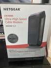 Netgear Nighthawk Cm1000v2 Cable Modem High-speed Docsis 3 1 With Power Adapter