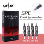 Spark Needles 20 40 60 100pcs Disposable Tattoo Cartridge Needles Rl  Rs  Rm  M1