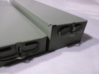  2  Antique Green 1940 s Bank Safety Deposit Box 21 25 X 4 75  Free Shipping