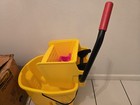 Rubbermaid Commercial Wavebrake 35 Quart Bucket wringer Combinations Yellow