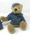 Teddy Bear Baby Photo Frame Pretty As A Picture Denim Dan Dee 4  X 6 
