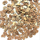 200pcs Rustic Wooden Love Heart Wood Slices Crafts Wedding Table Scatter Decorat