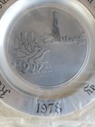 Nos 11  Plate Armetale Metal Royal Wilton Pewter Sealed Christmas 1978 Religious