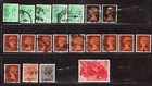 Great Britain  Perfins - King Edward Vii 1902-queen Elizabeth Ii  Incl  Machins