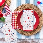 4th Of July Napkins  Fourth Of July Napkins  Patriotic Long Napkins-50 Pcs