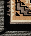 Southwest Area Rug Two Gray Hills Style Contemporary