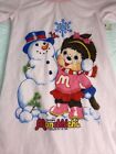 1982 Vtg Monchhichi Girls Night Shirt Gown With Tags Size 4