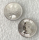 2025 Platinum 1 Oz Canadian Platinum Maple Leaf  50 Coin  9995 Fine Coin