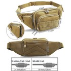 Military Tactical Waist Belt Multifun Bag Crossbody Pack Accessories Pack Hiking