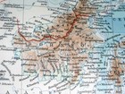 1938 Original Vintage Map Of Indonesia Borneo Singapore Philippines Malaysia 