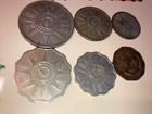 Iraq Republic 1959  Six  Coin Set   Including Three Silver Coins