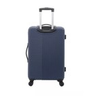 Travelers Club Basette 3pc Hardside Luggage Set Blue New With Tags
