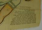Antique 1924 My Dear Dolly Sew-it-yourself Cloth Rag Doll Panel Minnesota Sales
