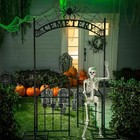 8 76 Ft Halloween Cemetery Archway Outdoor Entrance Graveyard Decor