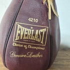 Vintage Everlast 4210 Speed Bag Punching Bag Gyro Balanced Leather With Swivel