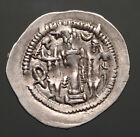 H23-34  Peroz Imitation  Ar Drachm  5th-6th Century Ad  Hepthalite   Hunnic