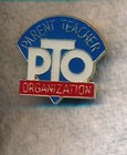 Parent Teacher Pto Organization Pin 1  Wide X 1  Tall