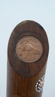 Australian Aboriginal Folk Art Hand Painted Spiritual Kangaroo With Lucky Coin