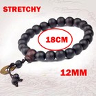 2x 12mm Wooden Men s Buddha Buddhist Prayer Beads Tibet For Mala Bracelet Usa